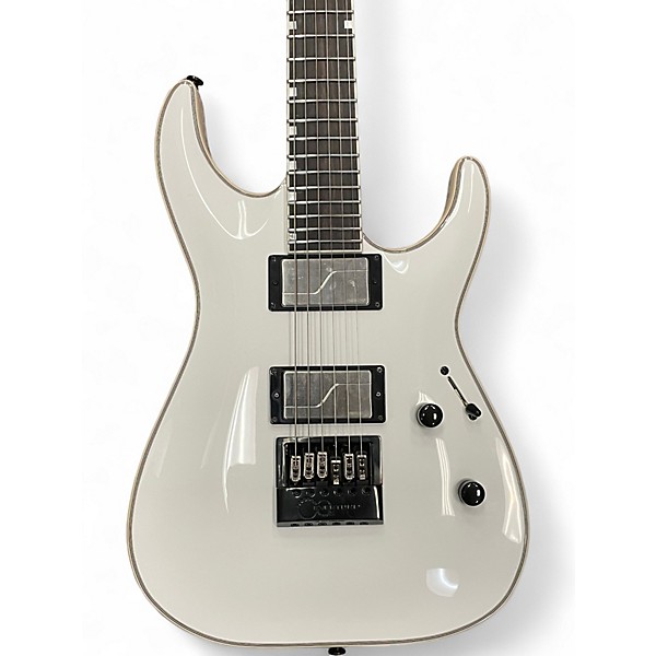 Used ESP LTD MH1000 Alpine White Solid Body Electric Guitar
