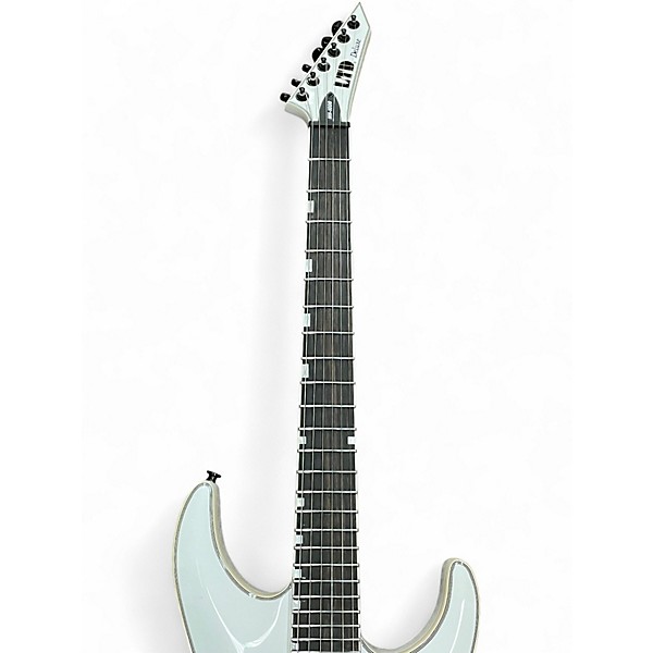Used ESP LTD MH1000 Alpine White Solid Body Electric Guitar