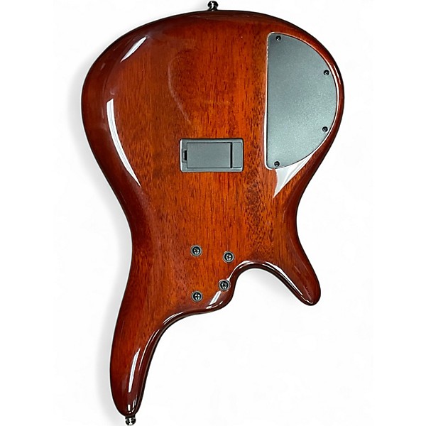 Used Ibanez SR405 5 String DRAGON EYE BURST Electric Bass Guitar