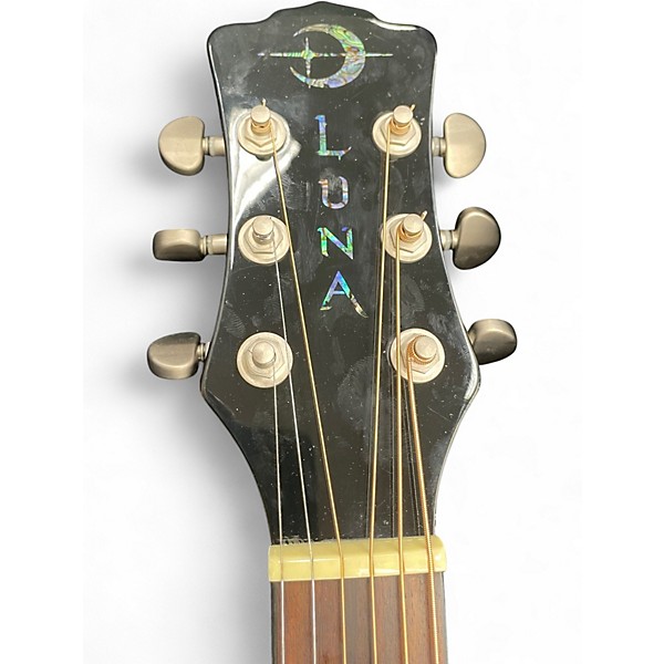 Used Luna FAUNA PHOENIX BLK Acoustic Guitar