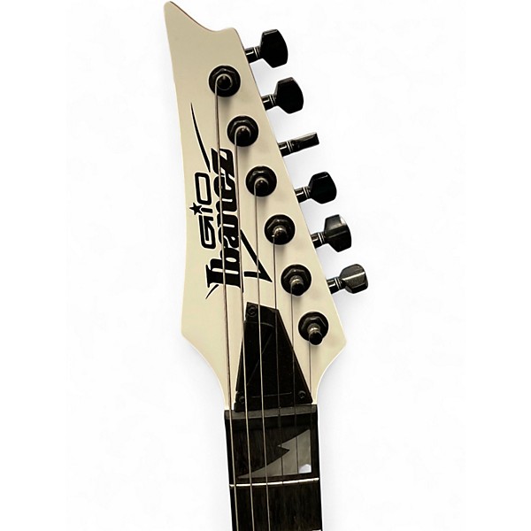Used Ibanez GRGR120EX White Solid Body Electric Guitar