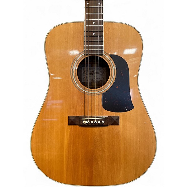 Used 1980s Aria Sw20 Natural Acoustic Guitar