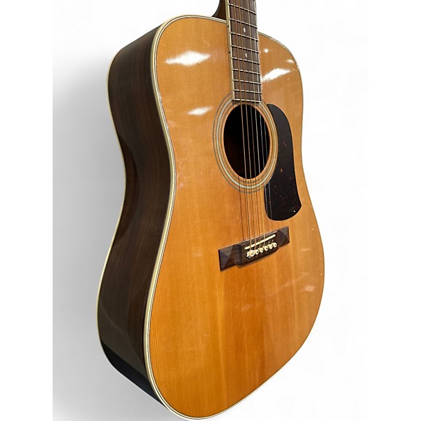 Used 1980s Aria Sw20 Natural Acoustic Guitar