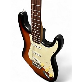 Used Squier Bullet Stratocaster 2 Tone Sunburst Solid Body Electric Guitar