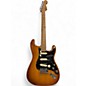 Used Fender American Ultra Stratocaster Limited Ed Roasted Maple Neck Honeyburst Solid Body Electric Guitar thumbnail
