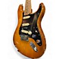 Used Fender American Ultra Stratocaster Limited Ed Roasted Maple Neck Honeyburst Solid Body Electric Guitar