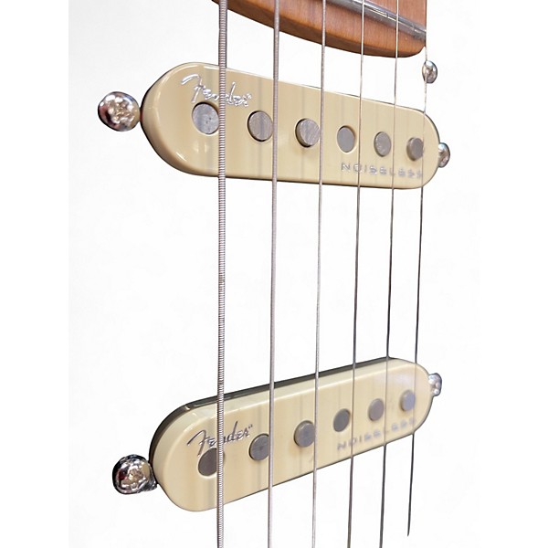 Used Fender American Ultra Stratocaster Limited Ed Roasted Maple Neck Honeyburst Solid Body Electric Guitar