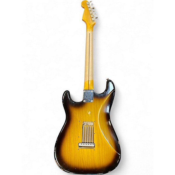 Used Fender CUSTOM SHOP WILDWOOD 10-57 STRATOCASTER RELIC Sunburst Solid Body Electric Guitar
