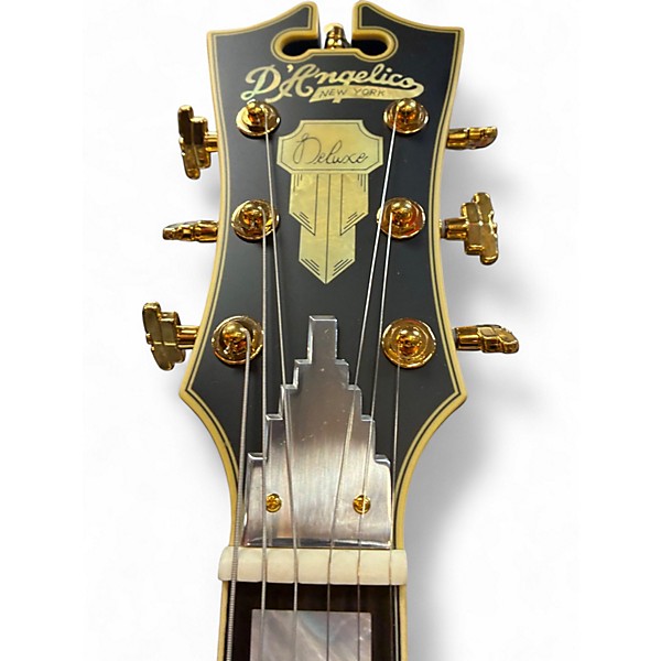 Used D'Angelico dlx sstp blue Hollow Body Electric Guitar