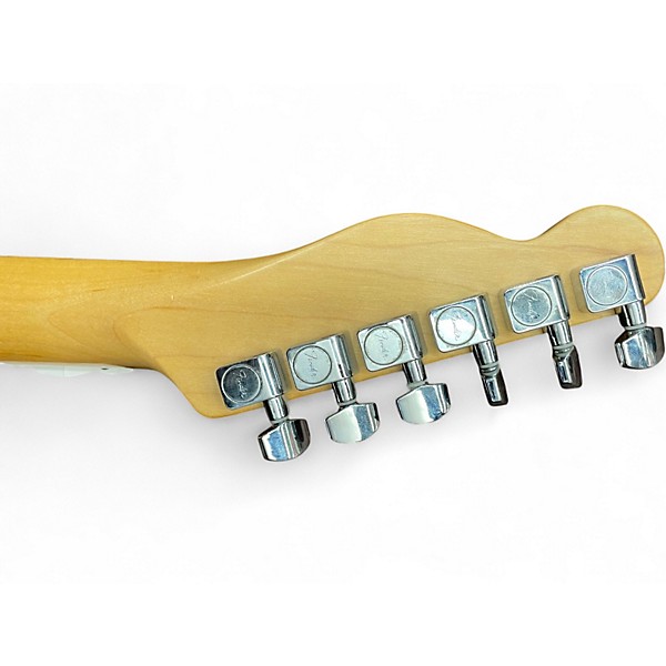 Used Fender Standard Telecaster Black and White Solid Body Electric Guitar