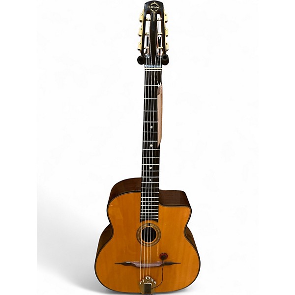 Used Gitane DG255 Natural Classical Acoustic Electric Guitar