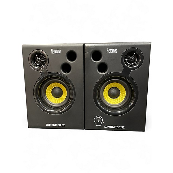 Used Hercules DJ DJ MONITOR 32 Powered Monitor