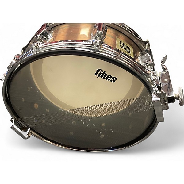 Used Fibes 5in copper wrap fiberglass snare Copper Drum