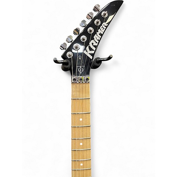 Used Kramer TRACII GUNS VOYAGER BLACK Solid Body Electric Guitar