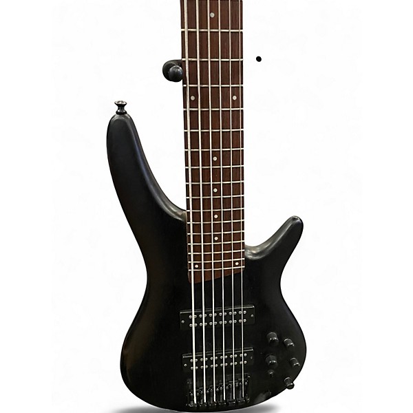 Used Ibanez SR306 Black Electric Bass Guitar