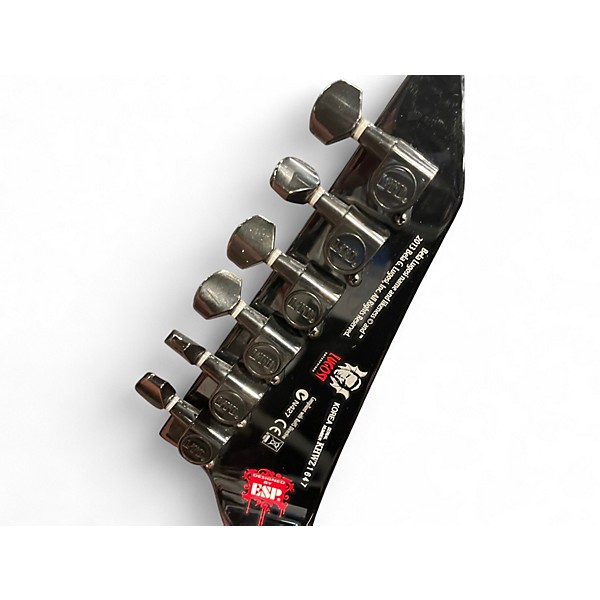 Used ESP LTD KH-WZ WHITE ZOMBIE ZOMBIE Solid Body Electric Guitar