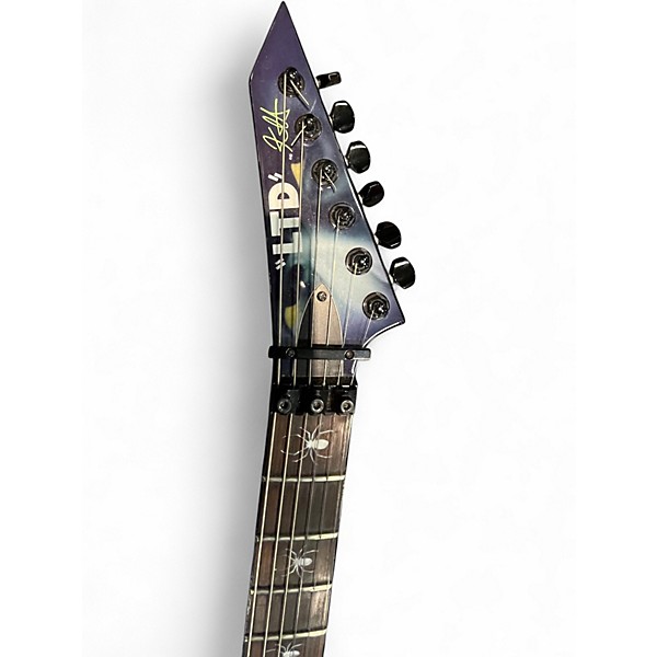 Used ESP LTD KH-WZ WHITE ZOMBIE ZOMBIE Solid Body Electric Guitar