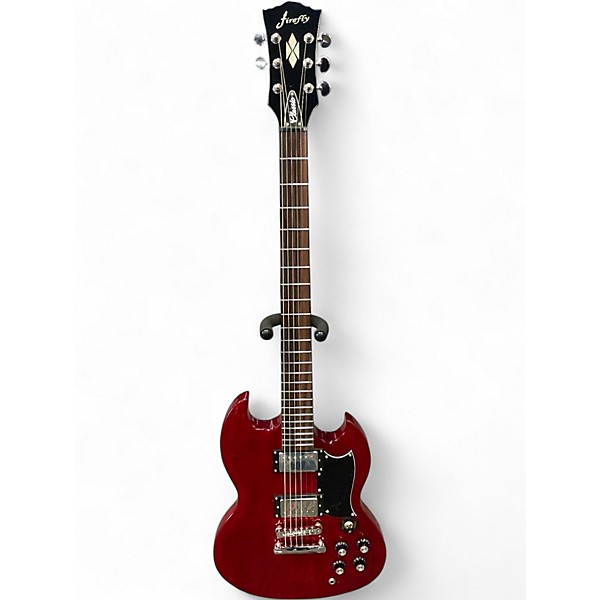 Used Firefly FFSG Cherry Baritone Guitars