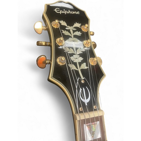 Used Epiphone Sheraton II PRO Black Hollow Body Electric Guitar