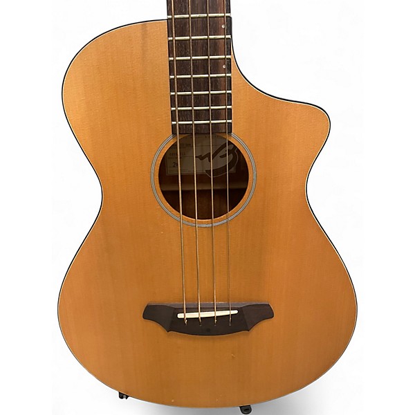 Used Breedlove PASSPORT B35 Natural Acoustic Bass Guitar