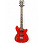 Used Schecter Guitar Research TSH1 Red Hollow Body Electric Guitar thumbnail