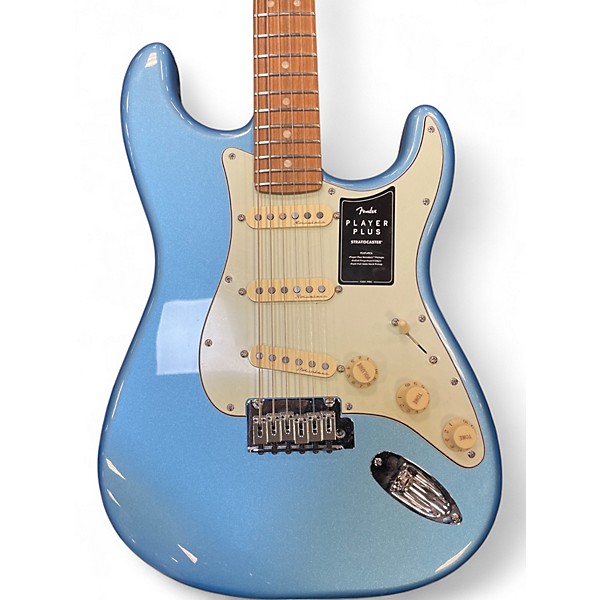 Used Fender Player Plus Stratocaster Lake Placid Blue Solid Body Electric Guitar