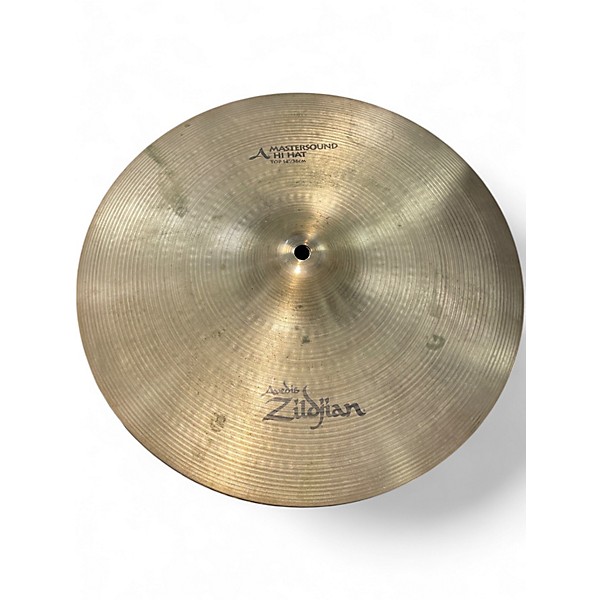 Used Zildjian 14in Mastersound Hi Hat Pair Cymbal