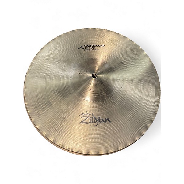 Used Zildjian 14in Mastersound Hi Hat Pair Cymbal