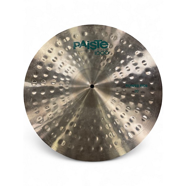 Used Paiste 20in Power Ride Cymbal