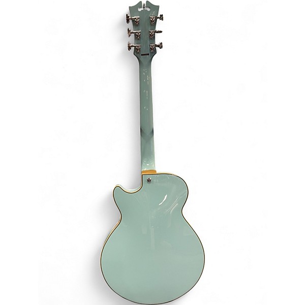 Used D'Angelico Premier Series SS Sky Blue Hollow Body Electric Guitar