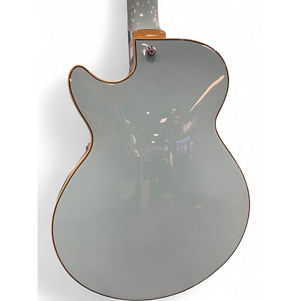 Used D'Angelico Premier Series SS Sky Blue Hollow Body Electric Guitar