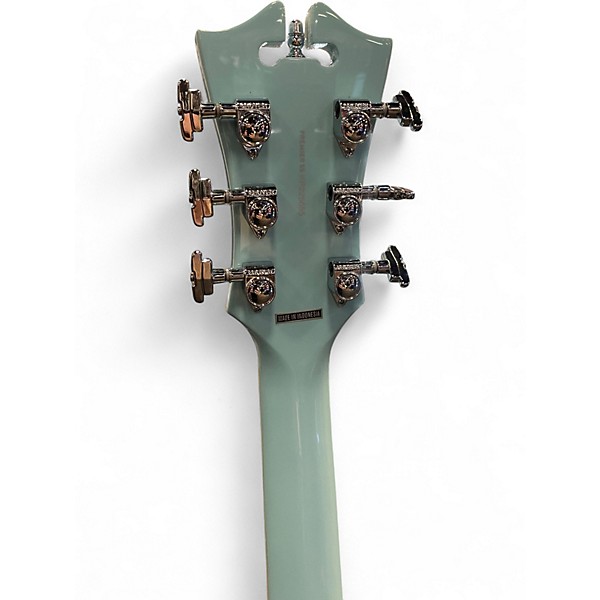 Used D'Angelico Premier Series SS Sky Blue Hollow Body Electric Guitar