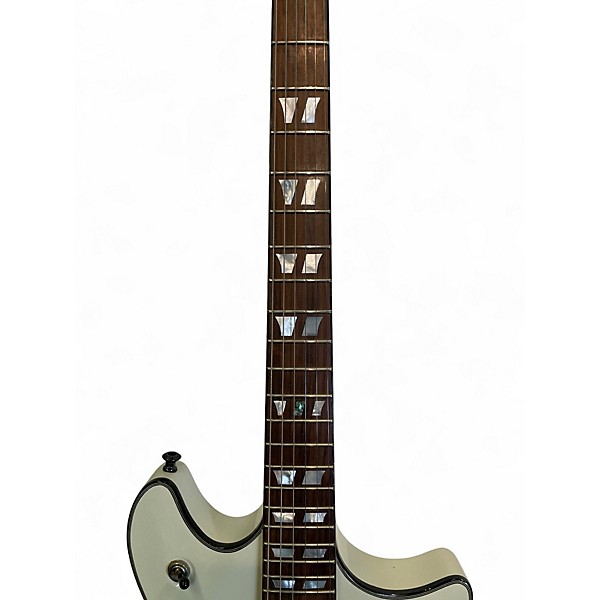 Used Schecter Guitar Research Tempest Custom white Solid Body Electric Guitar