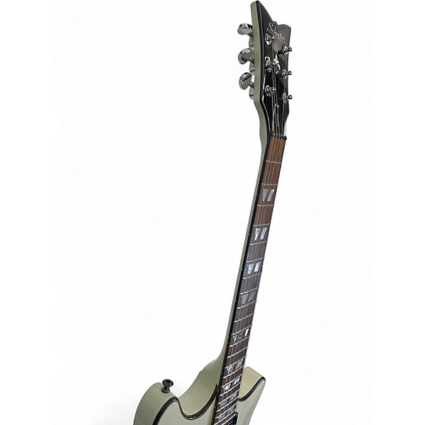 Used Schecter Guitar Research Tempest Custom white Solid Body Electric Guitar