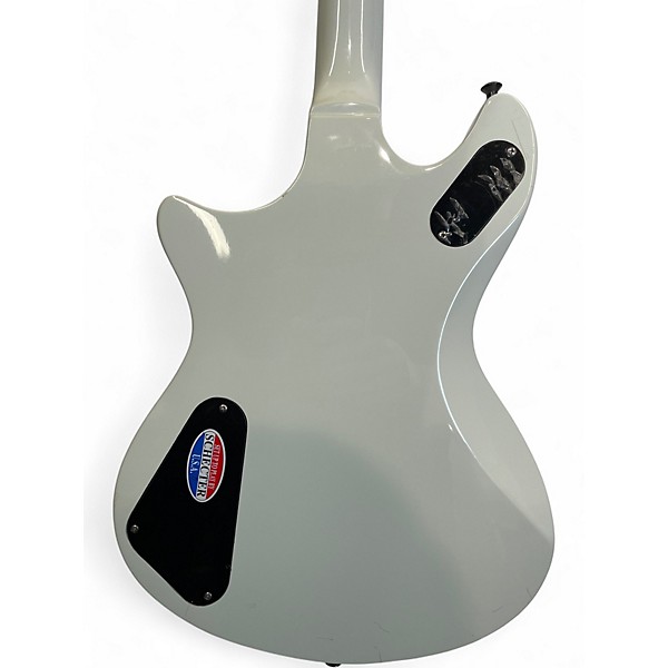 Used Schecter Guitar Research Tempest Custom white Solid Body Electric Guitar