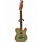 Used 2019 Fender American Acoustasonic Telecaster Translucent Surf Green Acoustic Electric Guitar thumbnail