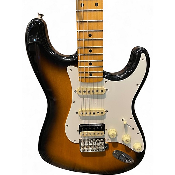 Used Fender JV MODIFIED 50'S STRATOCASTER 2 Color Sunburst Solid Body Electric Guitar
