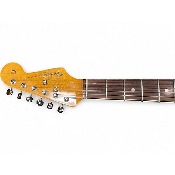 Used Fender Artist Series Eric Johnson Stratocaster Aqua Fire Mist Solid Body Electric Guitar