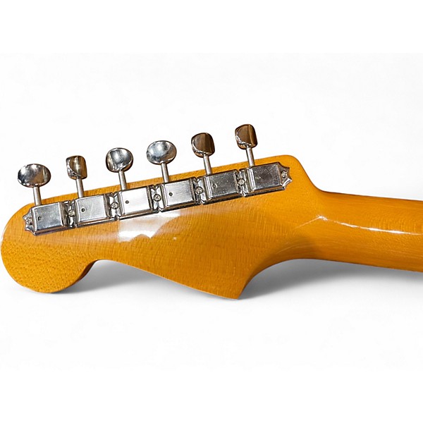 Used Fender Artist Series Eric Johnson Stratocaster Aqua Fire Mist Solid Body Electric Guitar