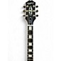 Used Epiphone Les Paul Custom Black and Silver Solid Body Electric Guitar