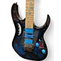 Used Ibanez JEM77P Blue Floral Solid Body Electric Guitar