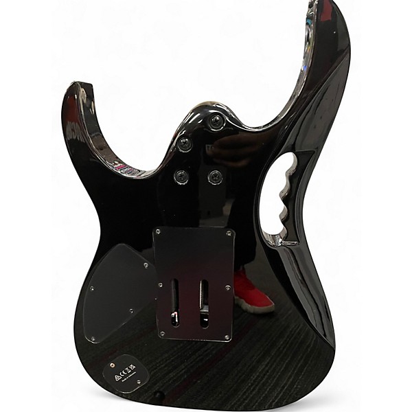 Used Ibanez JEM77P Blue Floral Solid Body Electric Guitar