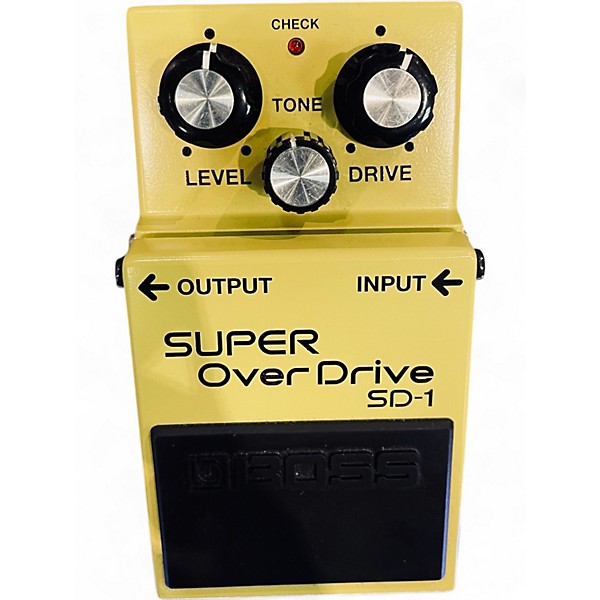Used BOSS SD1 Super Overdrive Effect Pedal