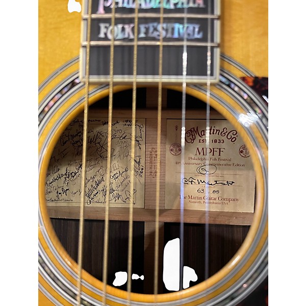 Used 2000s Martin MPFF Natural Acoustic Guitar
