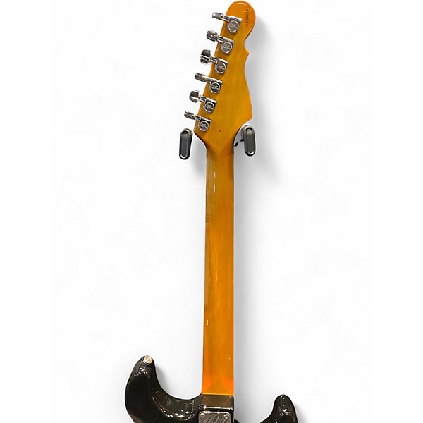 Used 2010s G&L Legacy QMT Left Handed 3 Tone Sunburst Solid Body Electric Guitar