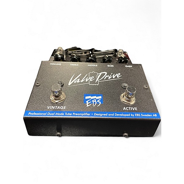 Used EBS ValveDrive Pro Dual Mode Tube Overdrive Tube Bass Preamp