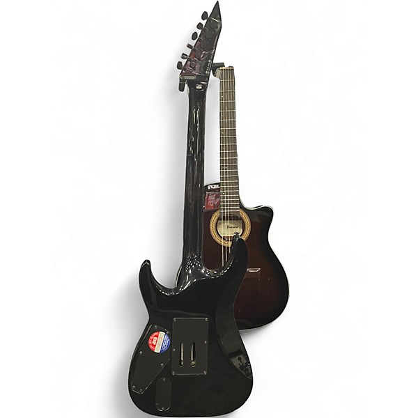 Used 2022 ESP LTD KH602 Kirk Hammett Signature Black Solid Body Electric Guitar