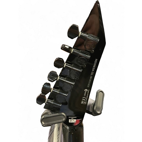 Used 2022 ESP LTD KH602 Kirk Hammett Signature Black Solid Body Electric Guitar