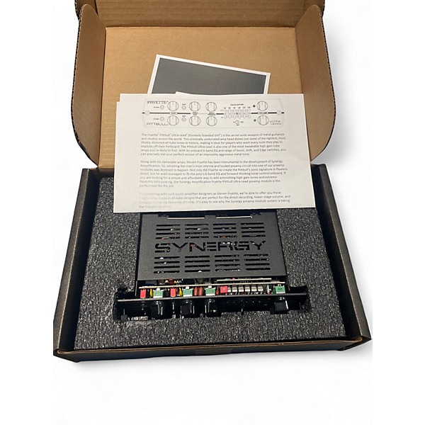 Used Synergy FRYETTE ULTRA LEAD Guitar Preamp