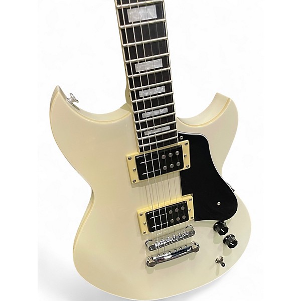 Used Reverend Robin Finck Signature white Solid Body Electric Guitar